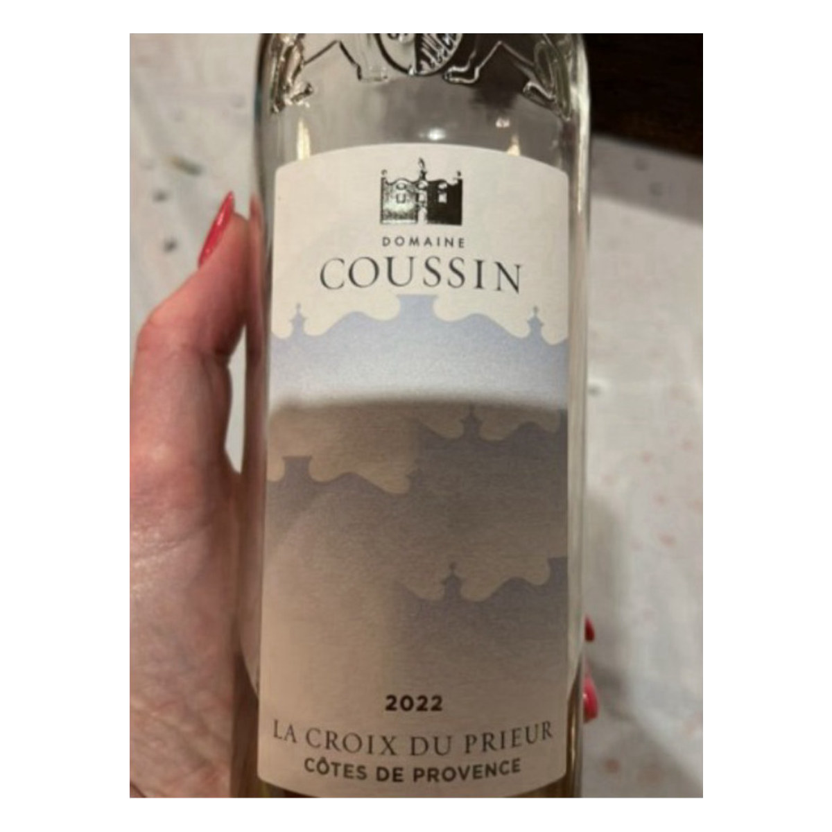 Domaine Coussin Côtes-de-Provence «La Croix du Prieur» Blanc 2024