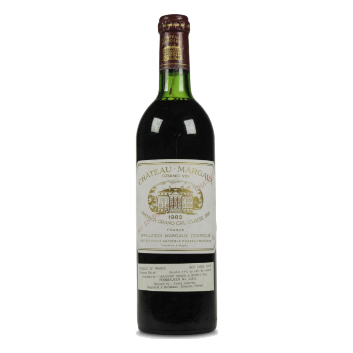 Château Margaux - Rouge 1982