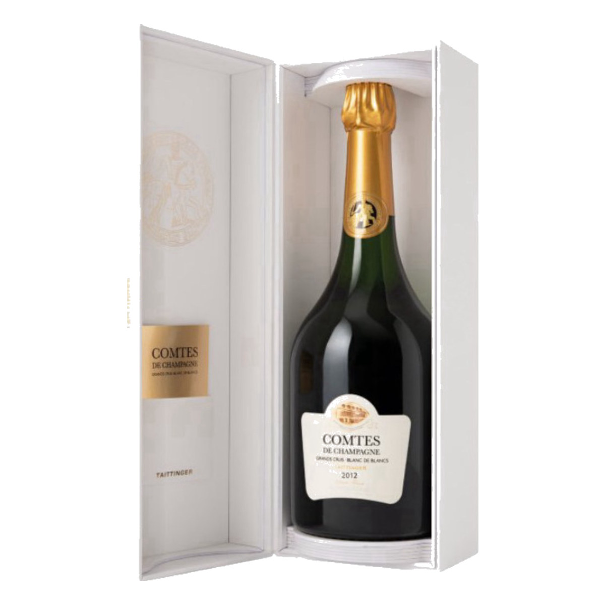 Magnum 1,5L «Comtes de Champagne» Grands Crus Blanc de Blancs 2012 en coffret