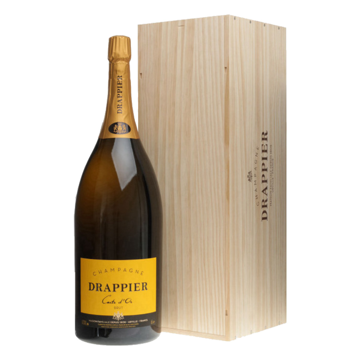 Mathusalem 6L Brut «Carte d’Or» en coffret bois
