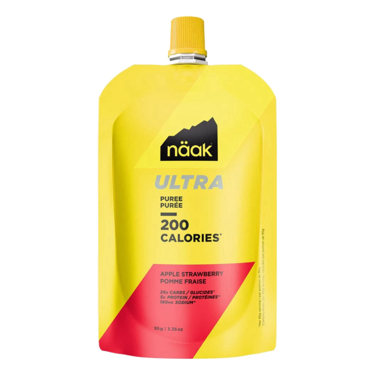 Pomme & fraise - Näak Ultra Energy™ Purée (12 x 95g)