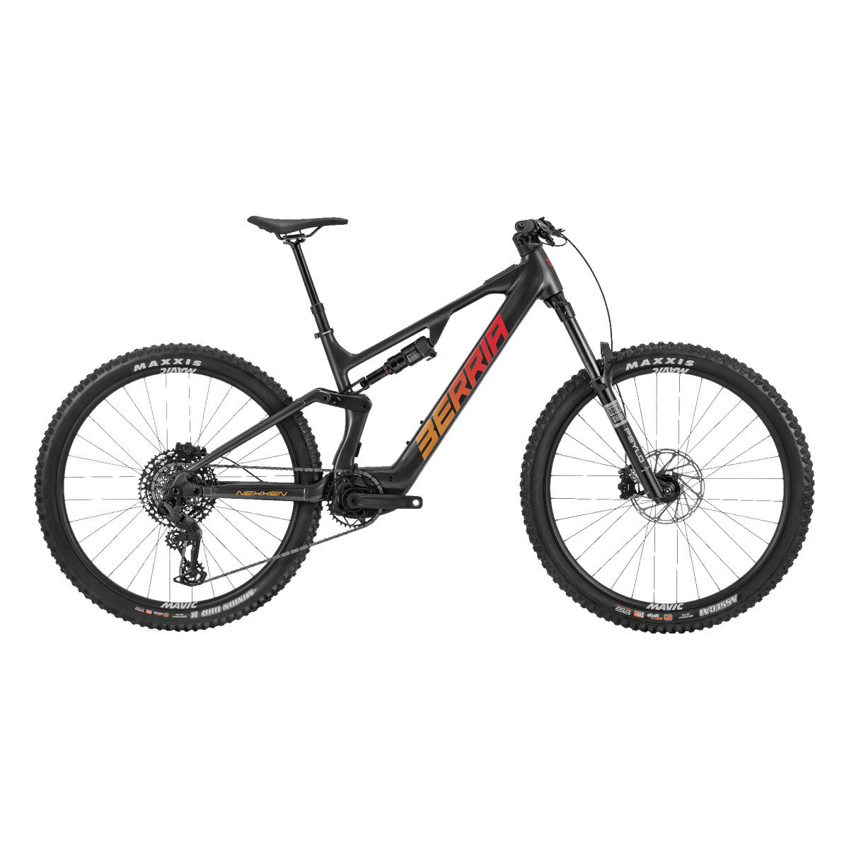 SRAM E70, RS Psylo RC, Mavic E-Access, Cintre Aluminium
